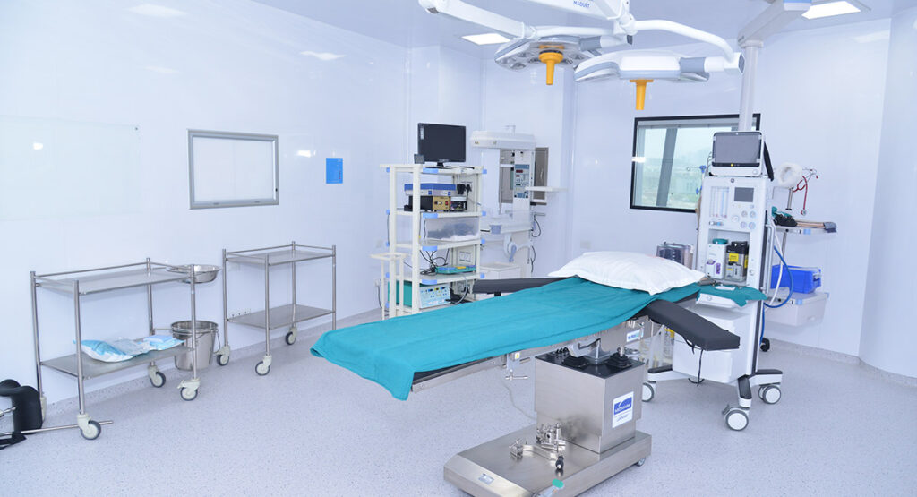 Modern Operation Theatres & Fertility Procedure Suites